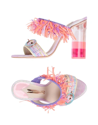 Shop Sophia Webster Sandals In Lilac