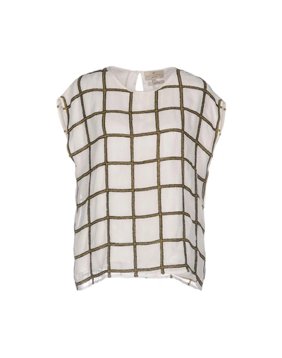 Shop Essentiel Antwerp Blouses In Ivory