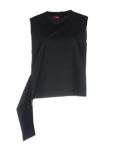 Shop Dsquared2 Evening Top In Black