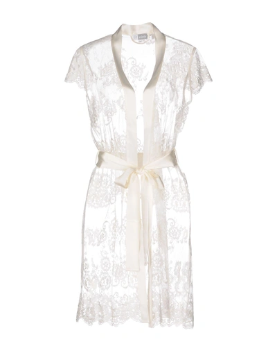 Shop Vivis Dressing Gowns In Ivory