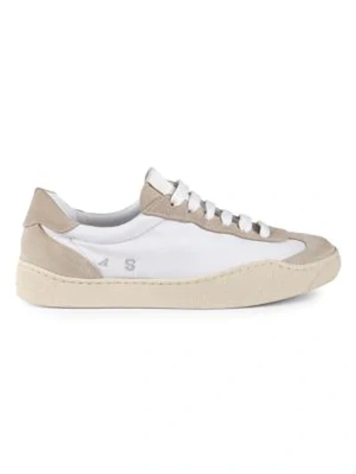 Shop Acne Studios Lhara Low-top Sneakers In Off White