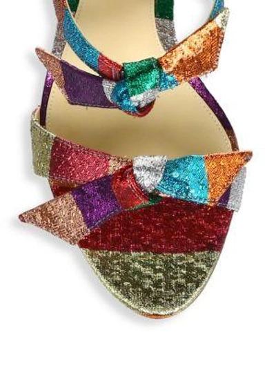 Shop Alexandre Birman Lolita High Heel Sandals In Rainbow