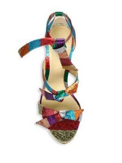 Shop Alexandre Birman Lolita High Heel Sandals In Rainbow