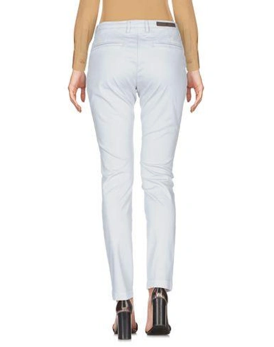 Shop Eleventy Woman Pants Ivory Size 30 Cotton, Elastane In White