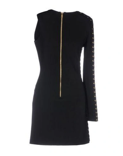 Shop Balmain Short Dresses In Black