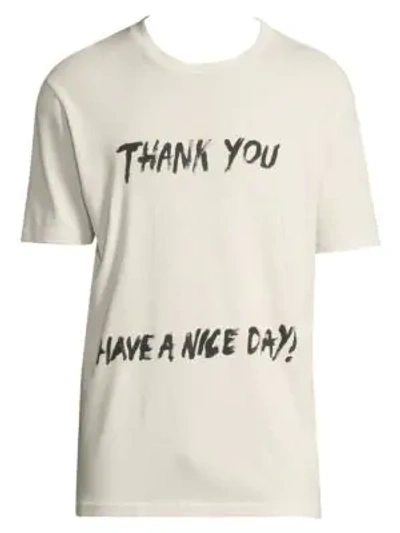 Shop 3.1 Phillip Lim / フィリップ リム Thank You Graphic Tee In Bone