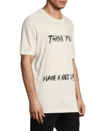 Shop 3.1 Phillip Lim / フィリップ リム Thank You Graphic Tee In Bone