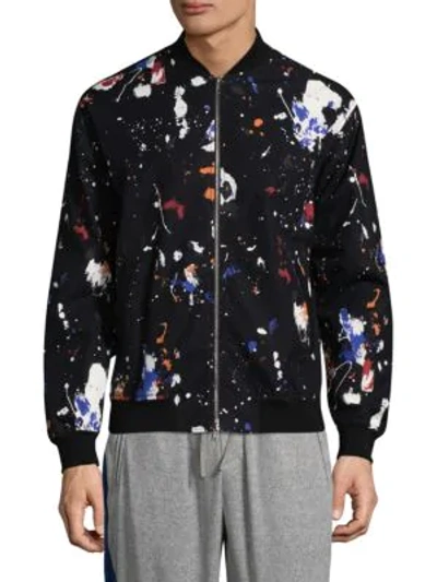 Shop 3.1 Phillip Lim / フィリップ リム Painted Bomber Jacket In Black