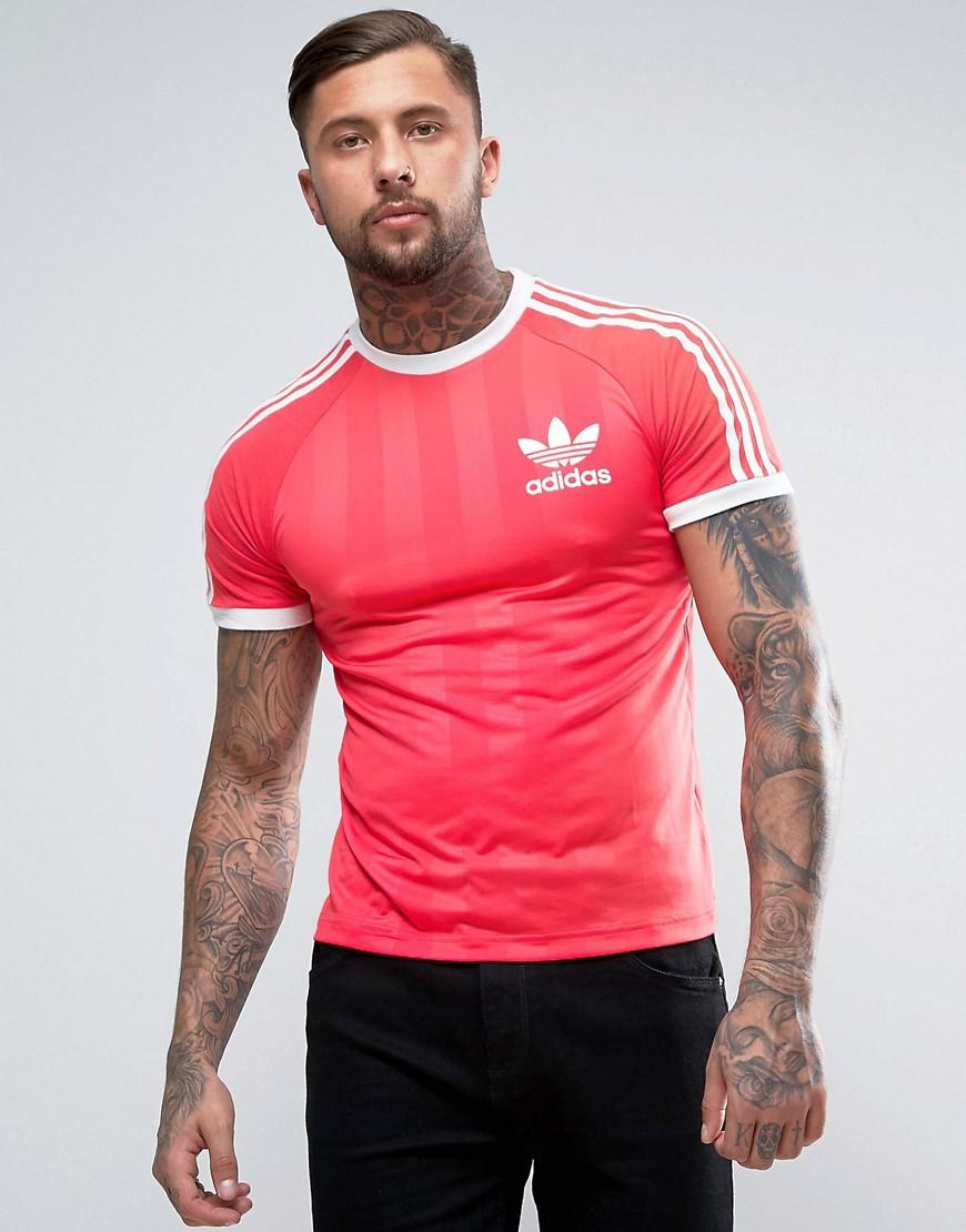 pink adidas california t shirt