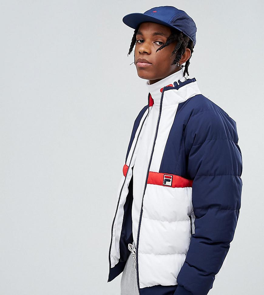 Fila Black Line Padded Jacket - Navy | ModeSens