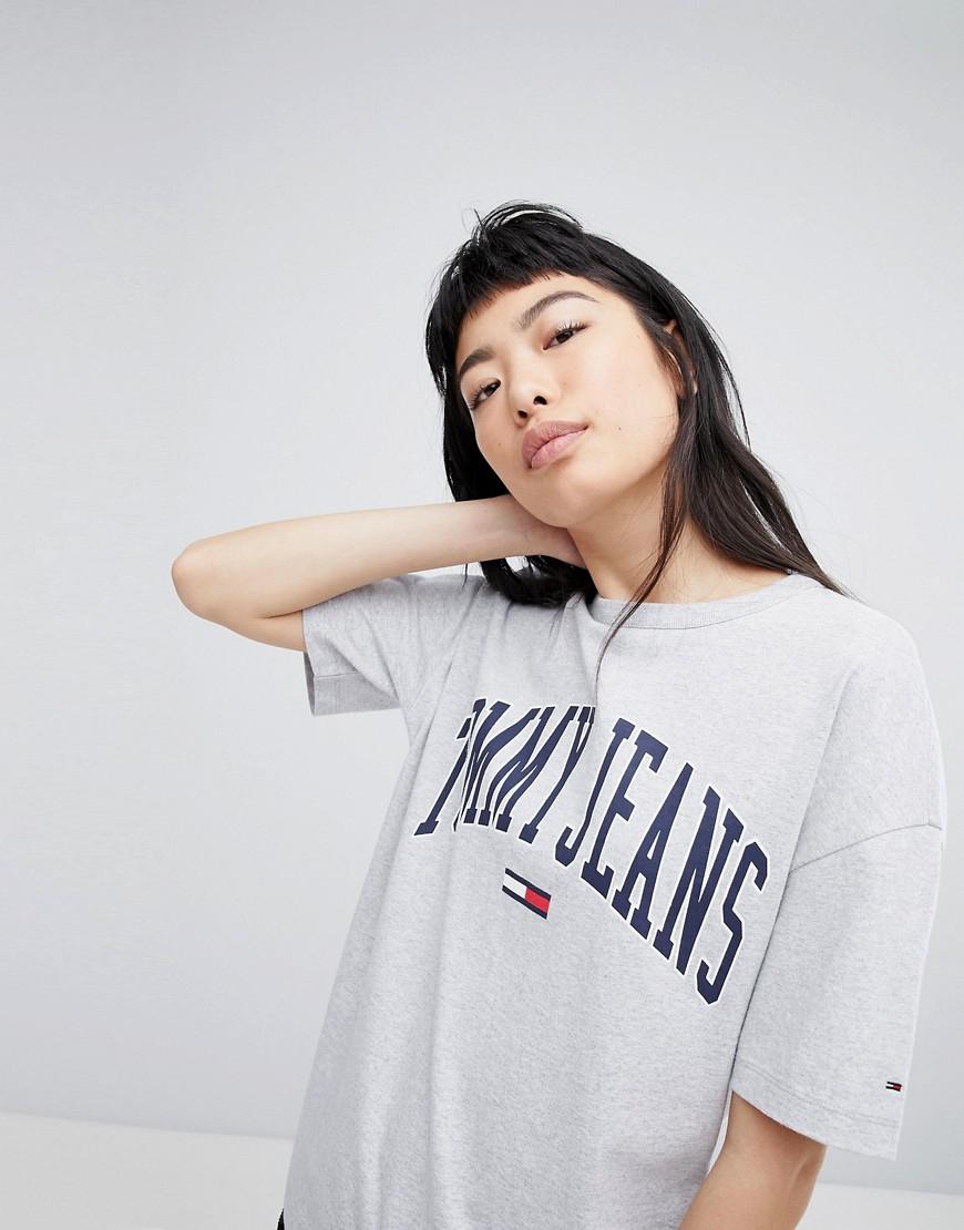 tommy jeans collegiate shirt