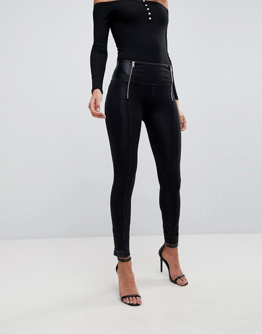 freddy jeans black high waist