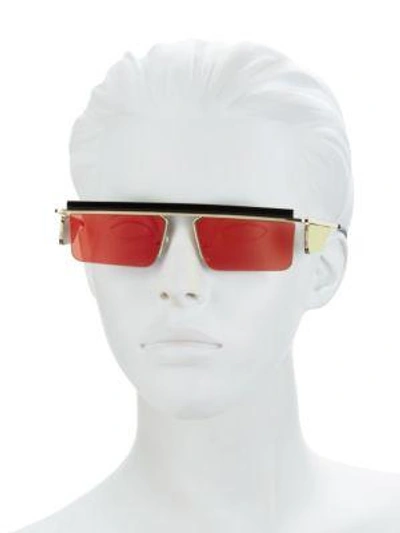Le Specs Adam Selman X Le Spec Luxe The Flex Semi-charmed Sunglasses In ...