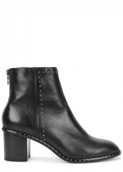Shop Rag & Bone Willow 50 Studded Leather Ankle Boots In Black