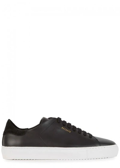 Shop Axel Arigato Clean 90 Black Leather Sneakers, Sneakers, Black, Leather