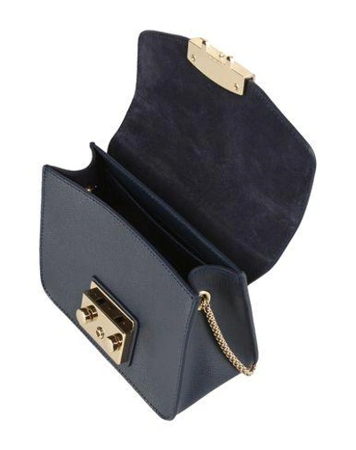Shop Furla Across-body Bag In Dark Blue