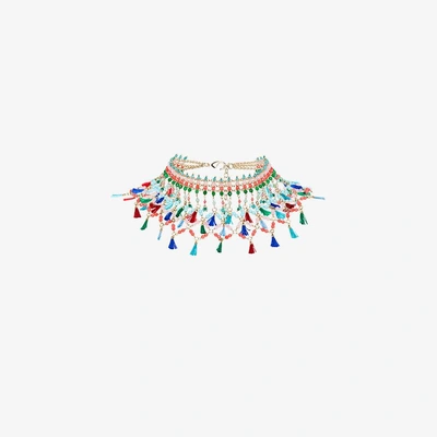 Shop Rosantica Allegria Beaded Necklace In Multicolour