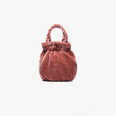 Staud grace shop velvet bag
