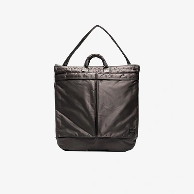 Shop Porter-yoshida & Co 'helmet' Handtasche In Grey