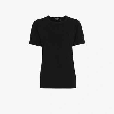 Shop Helmut Lang Ring Detail Logo Print T-shirt In Black