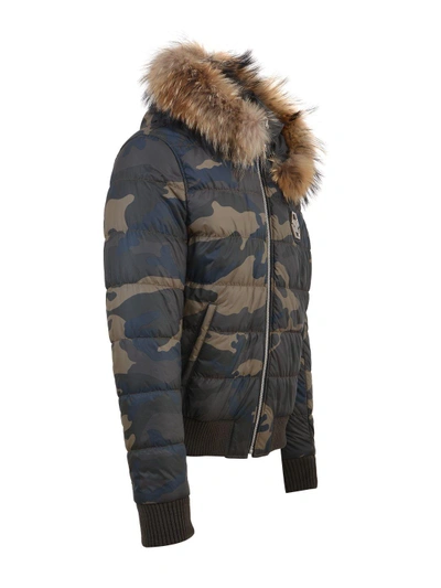 Philipp Plein Camouflage Bomber In Army | ModeSens