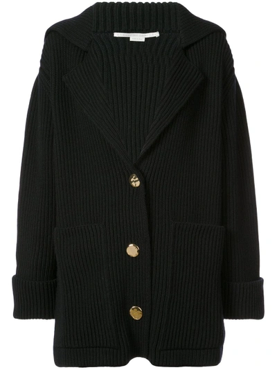 Shop Stella Mccartney Ribbed Cardi-coat