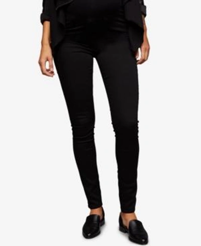 Shop J Brand Maternity Skinny Pants In Black