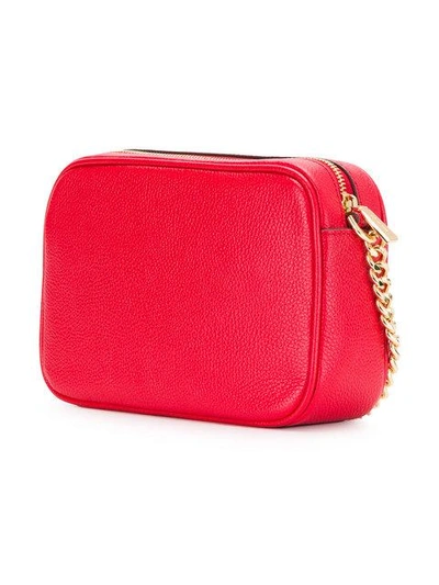 Shop Michael Michael Kors Ginny Crossbody Bag In Bright  Red