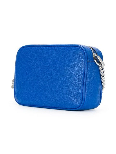 Shop Michael Michael Kors Ginny Crossbody Bag - Blue