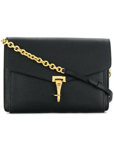 Burberry Black Leather Macken Crossbody Bag