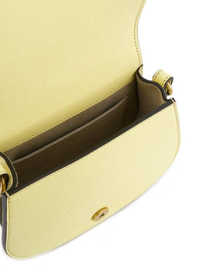 Shop Chloé Nile Shoulder Bag In Yellow