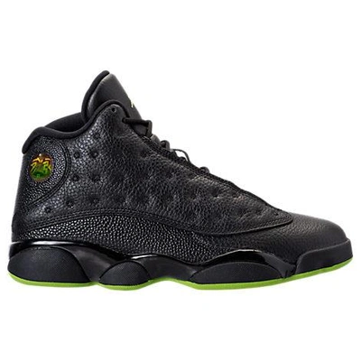 Shop Nike Men's Air Jordan 13 Retro Basketball Shoes, Black