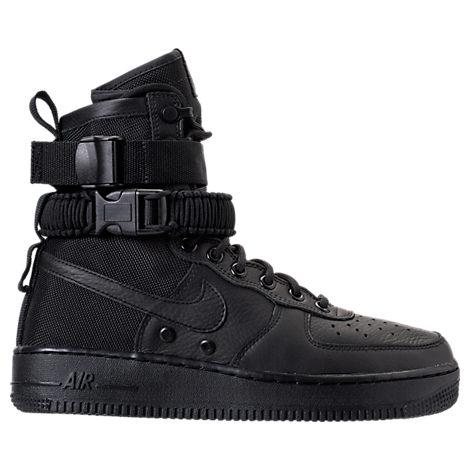 air force boots black