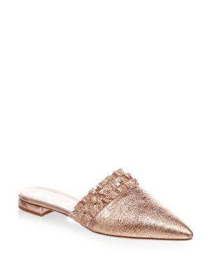 mules rose gold