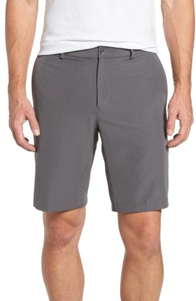 Shop Nike Hybrid Flex Golf Shorts In Dark Grey/ Black