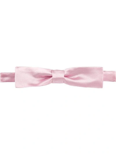 Shop Dsquared2 Classic Bow Tie - Pink & Purple