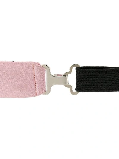 Shop Dsquared2 Classic Bow Tie - Pink & Purple