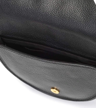 Shop See By Chloé Kris Mini Leather Shoulder Bag In Black