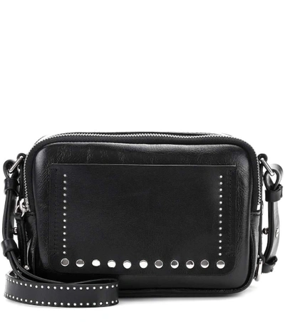 Isabel Marant Tinley Studded Leather Shoulder Bag | ModeSens