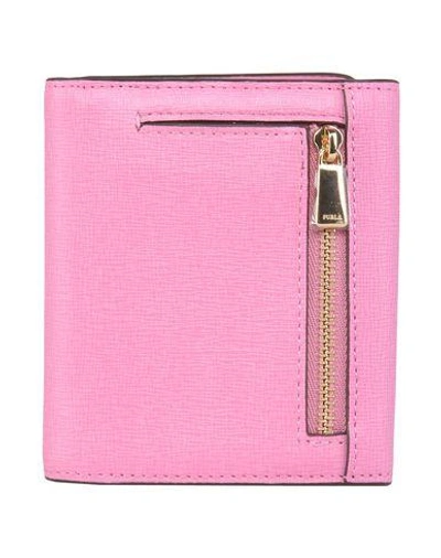 Shop Furla Wallet In Light Purple