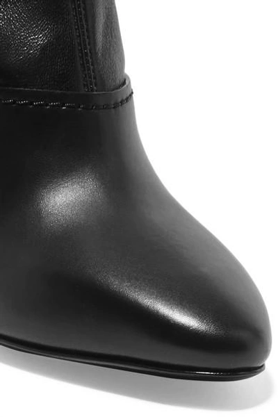 Shop 3.1 Phillip Lim / フィリップ リム Kyoto Leather Sock Boots In Black