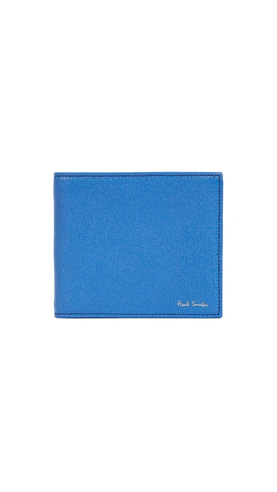 Shop Paul Smith Colorblock Wallet In Blue
