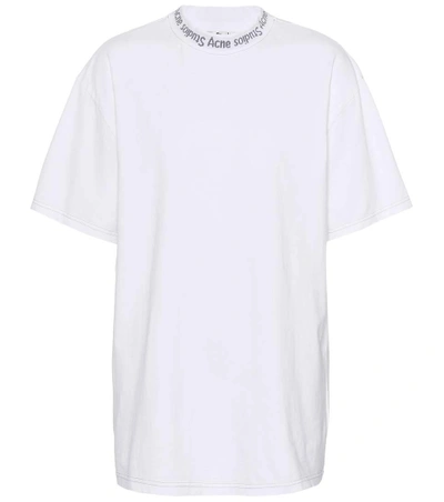 Shop Acne Studios Gojina Cotton T-shirt In White