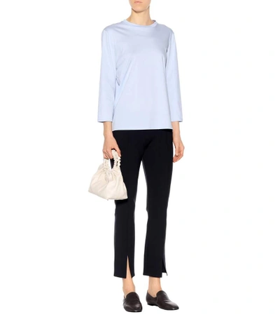 Shop The Row Mave Cotton Top In Blue