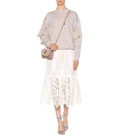 Shop See By Chloé Lace Skirt In White