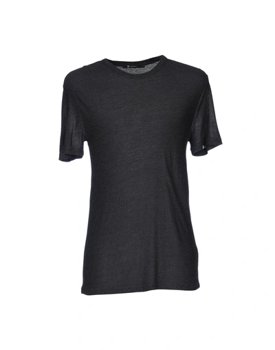 Shop Alexander Wang T T-shirt In Steel Grey