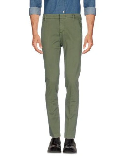 Shop Entre Amis Casual Pants In Green