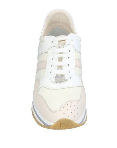 Shop High Sneakers In Ivory