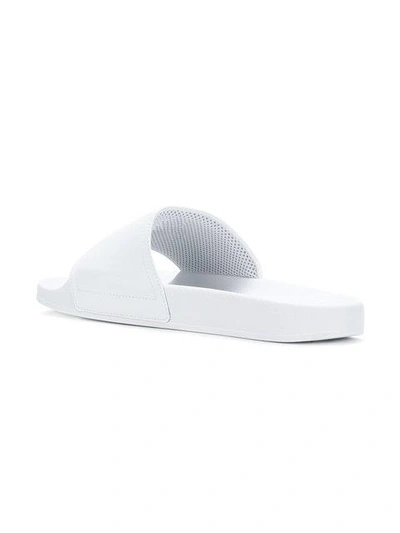 Shop Y-3 Adilette Slides - White