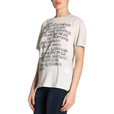 Shop Saint Laurent T-shirt T-shirt Women  In White